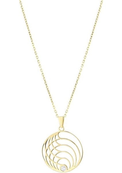 Tasarım Altın Kolye - 14K