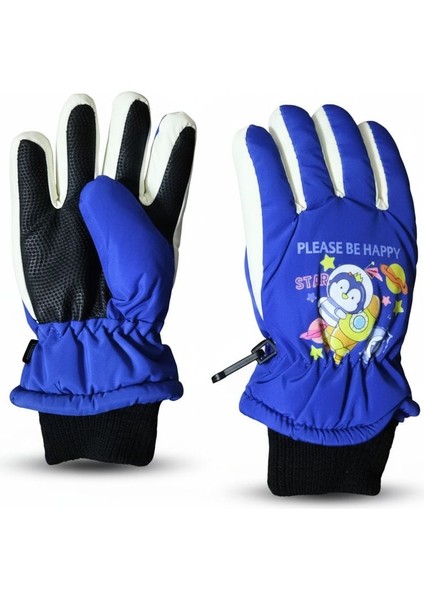 1-3 Yaş Erkek Çocuk Şişme Kar Kayak Eldiveni