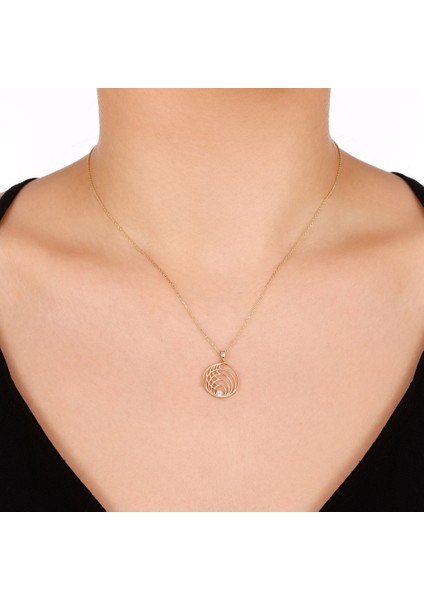 Tasarım Altın Kolye - 14K modelleri