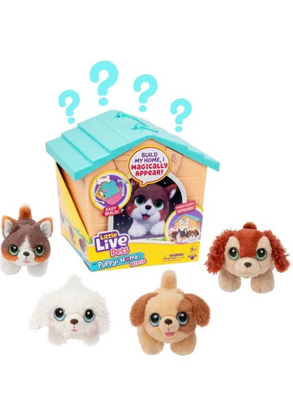 Little Live Pets Yavru Köpeğim ve Mavi Evi Sürpriz Paket LPP01110