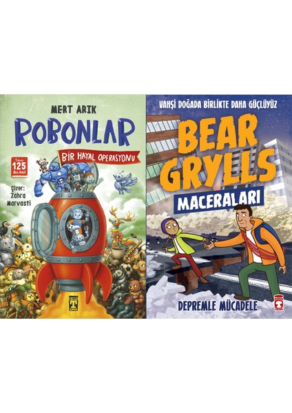 Robonlar 2 Bir Hayal Operasyonu (Mert Arık) ve Depremle Mücadele - Bear Grylls Maceraları
