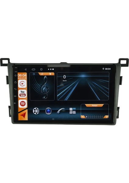Toyota Corolla (2016-2018) Android 14 Carplay Navigasyon Multimedya - 2gb Ram 32GB HDD - CLLG714