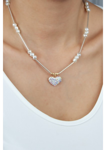 Kalp Uçlu Inci Kolye fiyatları