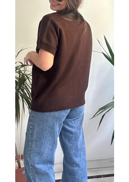 Kadın Kahverengi Süveter fırsatları