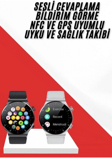 Akıllı Saat Arama Cevaplama Müzik Dinleme Gps Takibi