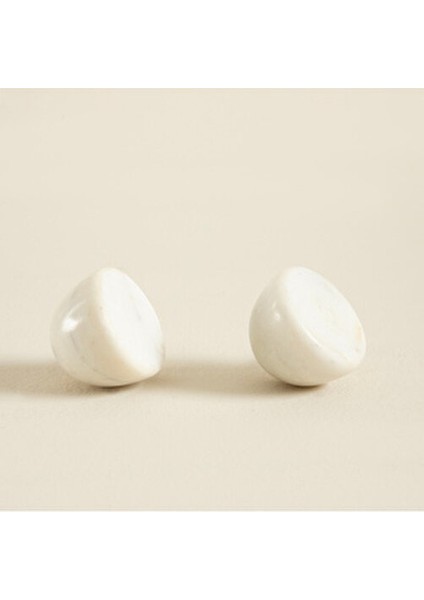 Snow Marb 2 Li Çekmece Kulbu Beyaz