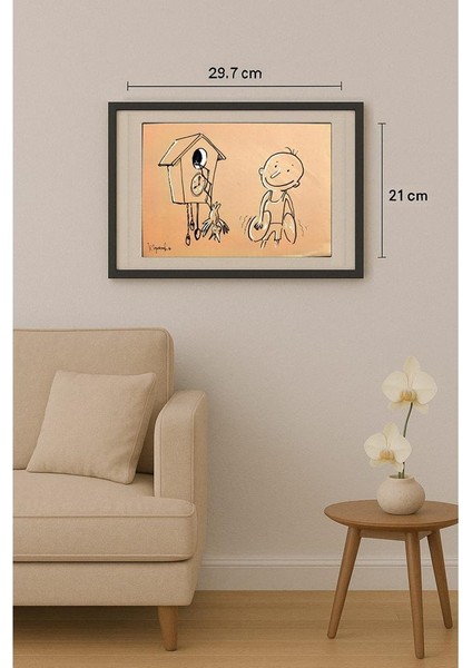 Chernyshev Nickolay 29X21CM Orijinal Karikatür Tablo fiyatları