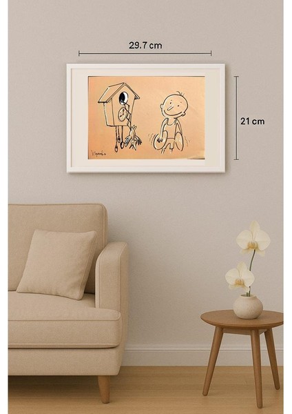 Chernyshev Nickolay 29X21CM Orijinal Karikatür Tablo indirimleri