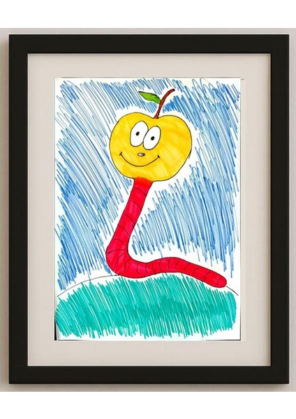 Bochhova Ksenia 29X21CM Orijinal Karikatür Tablo