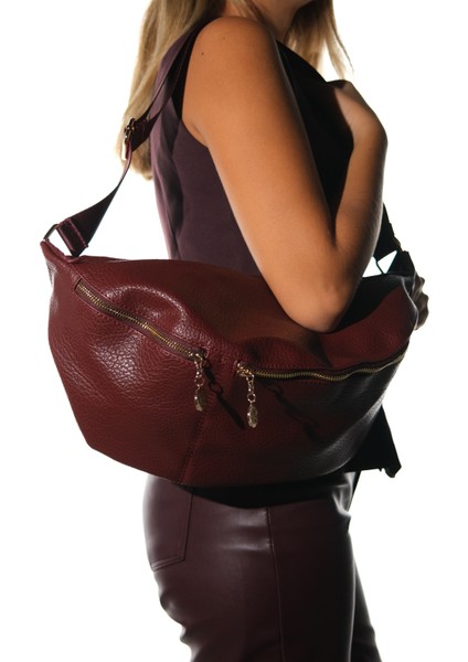 Venta Bordo Floter Kadın Büyük Bel Çantası indirimleri