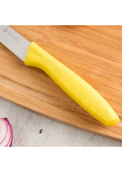 Primo Sebze Bıçağı Sarı 11 cm modelleri