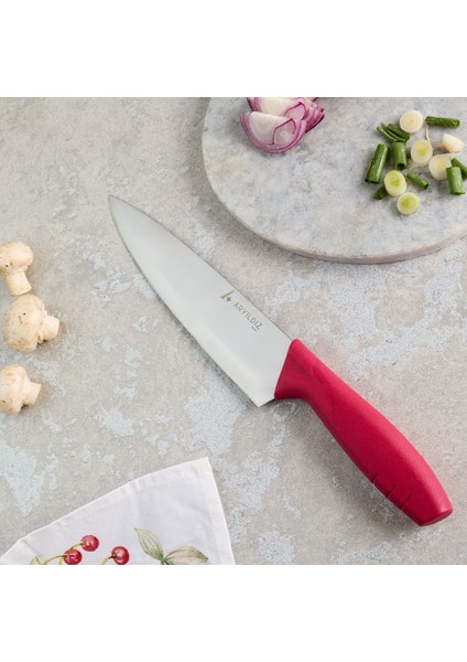 Primo Şef Bıçağı Bordo 19 cm