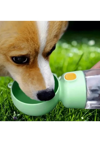 Taşınabilir Evcil Hayvan Mama Hazneli Su Matarası indirimleri