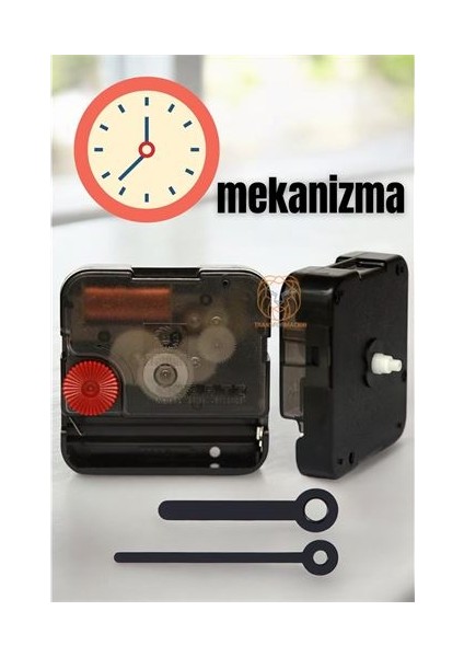 Modacar Duvar Saati Mekanizması Sessiz