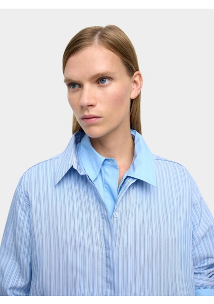 Ince Çizgili Gömlek indirimleri