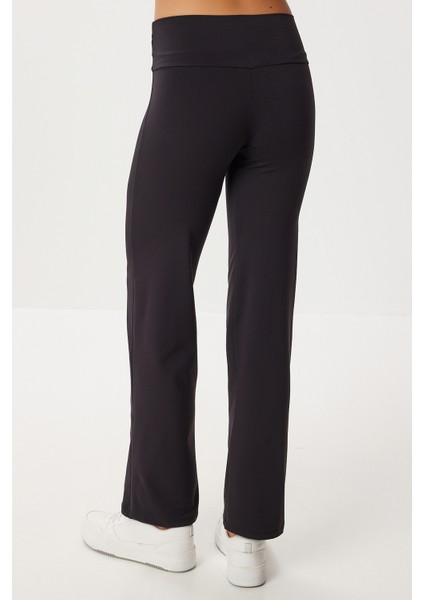 Yüksek Bel Esnek Modal Tayt LBY0023 Siyah indirimleri