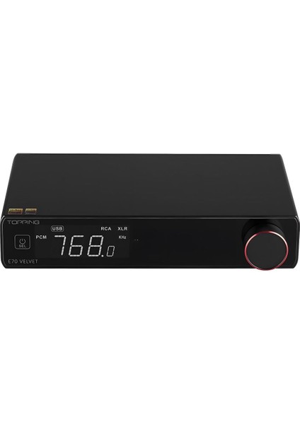 E70 Velvet Dac | Black