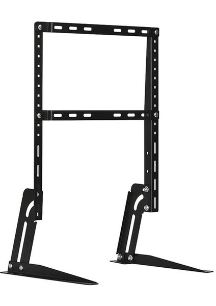 Vontech 32-65 Inc Lcd-Led Kilitli Sabit Askı Aparatı + Tv Ayağı Masa Standı Lma-04