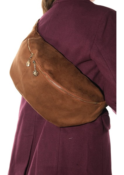 Venta Taba Süet Kadın Büyük Bel Çantası fiyatları