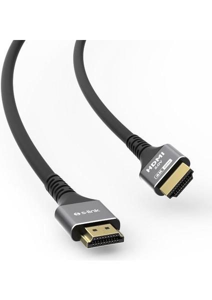 S-Lınk SLX-HD4K20 19+1 20 Metre V2.0 4K 30Hz Metal Hdmı Kablo