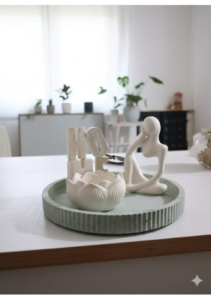 Soft Home Dekoratif Dörtlü Set