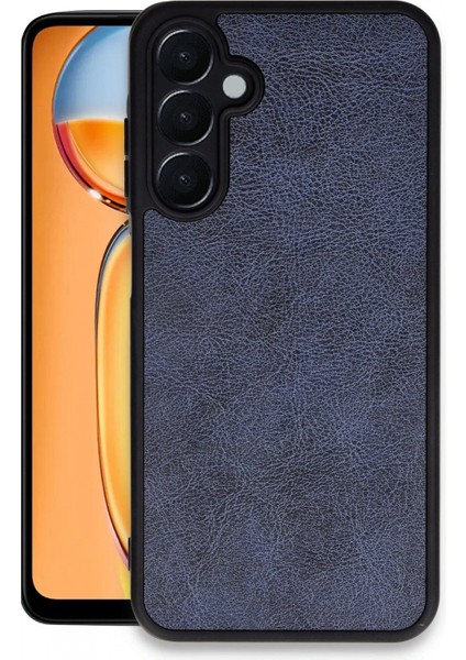 Samsung Galaxy A15 4g Kılıf Aras Deri Kapak - Lacivert (K95)