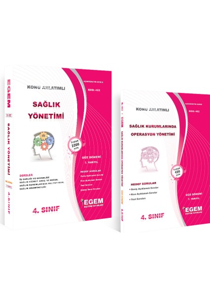 Aöf 4. Sınıf Sağlık Yönetimi ve Sağlık Kurumlarında Operasyon Yönetimi Güz Dönemi Konu Anlatımlı Soru Bankası