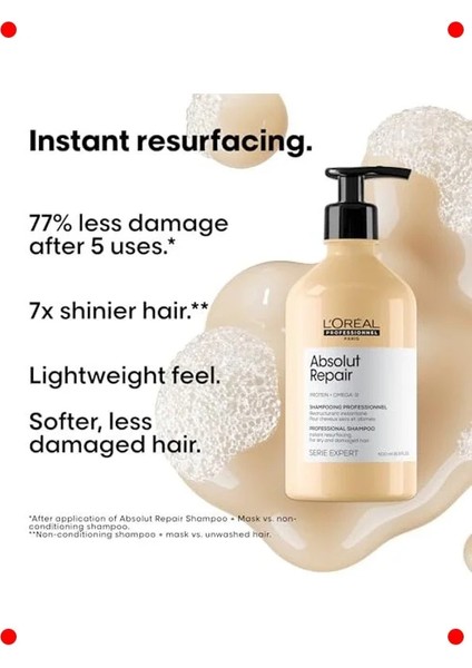 Yıpranmış Saçlar Için Profesyonel Onarıcı Şampuan 500 ml modelleri