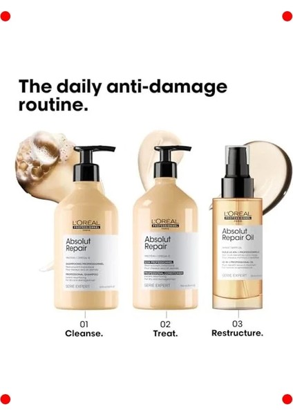 Yıpranmış Saçlar Için Profesyonel Onarıcı Şampuan 500 ml indirimleri