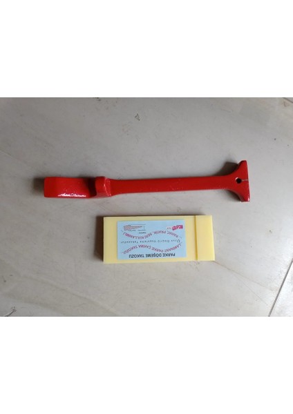 Laminant Parke Usta Seti Kestamid Döşeme Çakma Takozu 2 cm*17 cm ve Çektirme Demiri 3 cm*32 cm