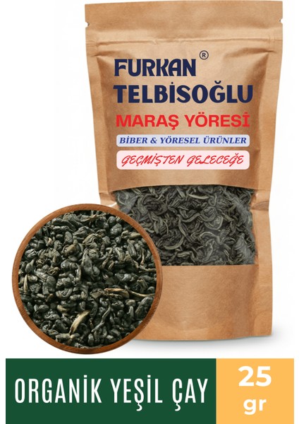 Yeşil Çay - (Doğal Kurutulmuş , Elenmiş) 25GR