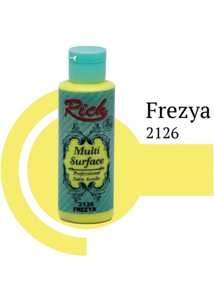 Rich Multi Surface 2126 Frezya Akrilik Boya 120 cc