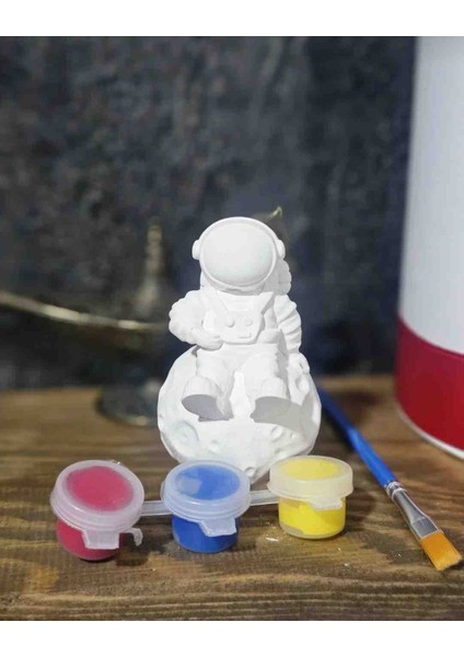 Boyama Seti - Astronot - Kendin Yap - Aile Etkinlik, Kreş Etkinlik modelleri