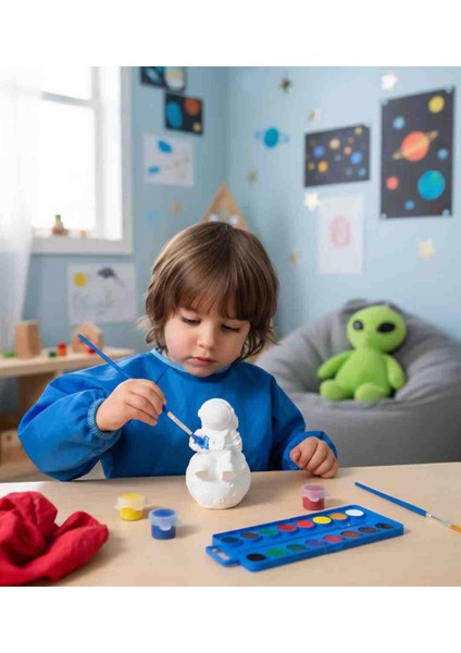 Boyama Seti - Astronot - Kendin Yap - Aile Etkinlik, Kreş Etkinlik fırsatları