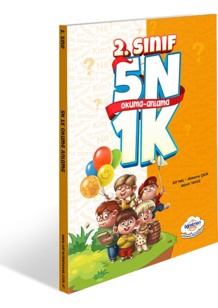 2. Sınıf 5N1K Okuma Anlama Kitabı