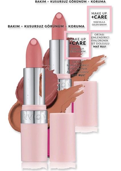 Hydramatic Mat Ruj Peony Ikili Set