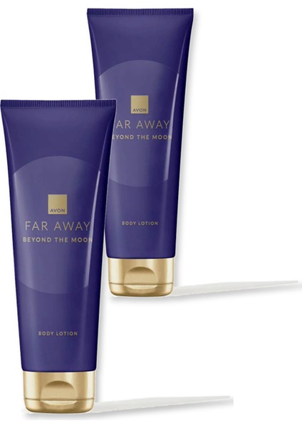 Far Away Beyond The Moon Vücut Losyonu 125ML Ikili Set