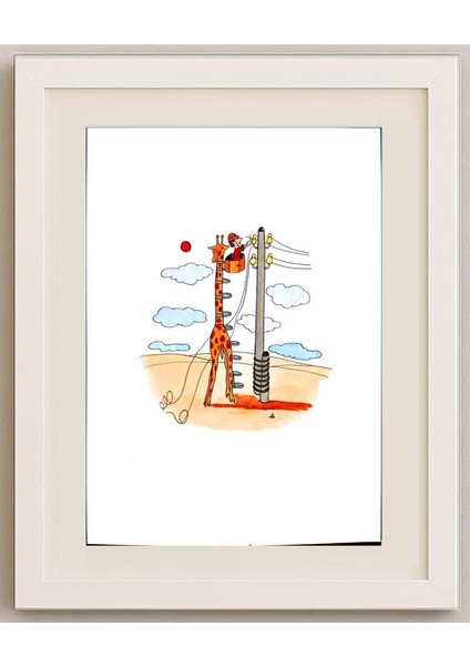 Alexei Talimonov 29X21CM Orijinal Karikatür Tablo fırsatları