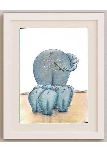 Masoud Ziaei Zardkhashoei 29X21CM Orijinal Karikatür Tablo fırsatları