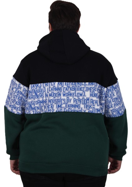 Mocgrande Büyük Beden Kapüşonlu 3ip Sweat Transforming 25713 Lacıvert fırsatları