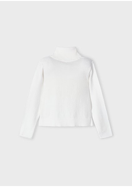 Ekru Kız Çocuk Balıkçı Yaka Kazak 00313 fiyatları