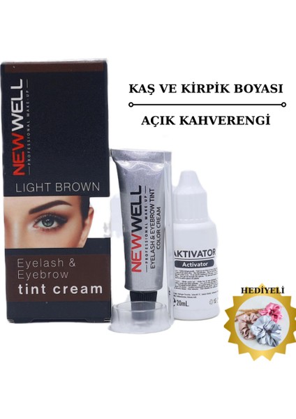 Kaş ve Kirpik Boyası Açıkkahve Kirpik Lifting Boyası 15ML