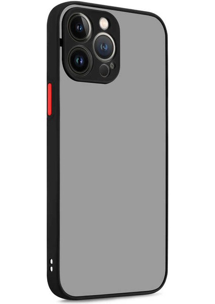 Spia iPhone 13 Pro Max Kılıf Spıa Hux Kapak-Siyah