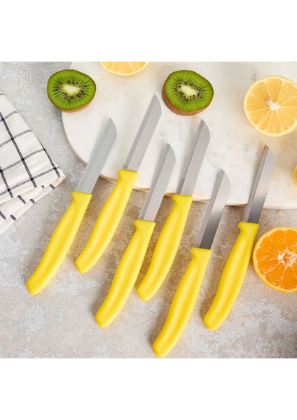 Mira 6 Parça Meyve Bıçak Seti Sarı fiyatları