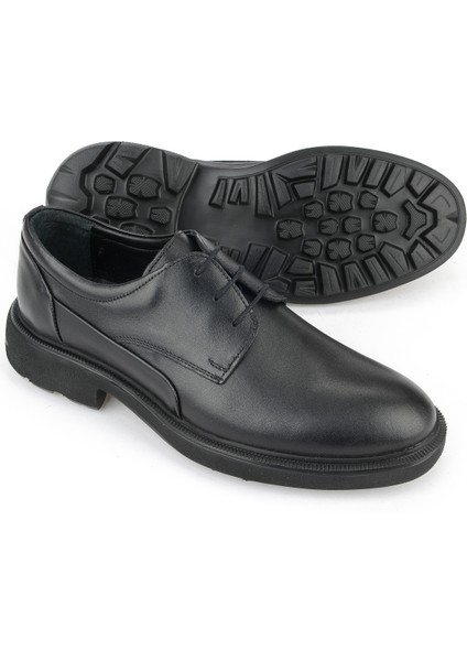 , Erkek Hakiki Deri Ayakkabı 1531007Z4204 Siyah fırsatları