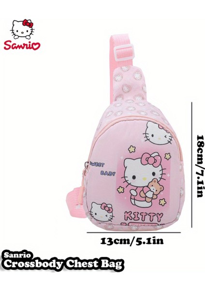 Çocuk Omuz Çantası Hello Kitty Figürlü Küçük Boy Pembe (15CM * 12 Cm) AD85427 fiyatları