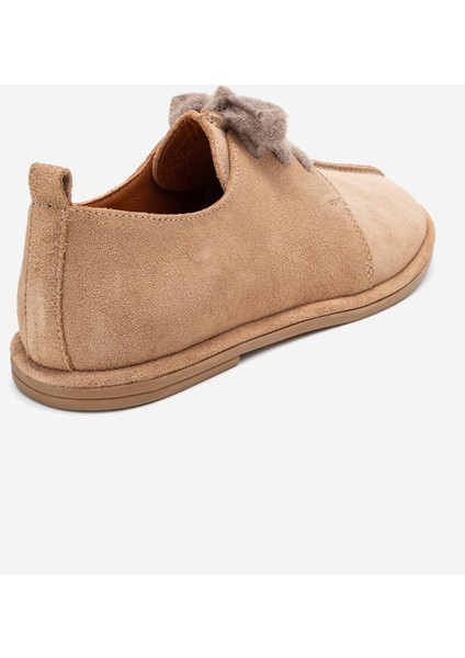 Denora Bej Süet Hakiki Deri Kadın Günlük Ayakkabı indirimleri
