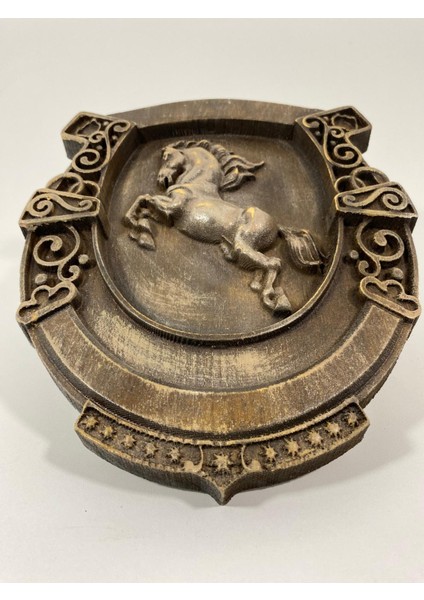 Grycnc Farlı Ile Cnc Yapımı Dekoratif Kabartma Tablo At Görsel-Kabartmalı Duvar ve Masa Süsü fiyatları