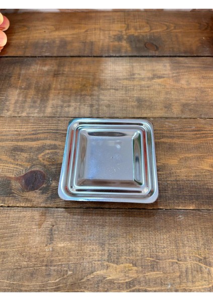 Kare Metal Gümüş Lokumluk modelleri