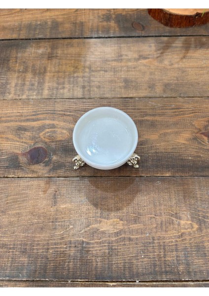 Porselen Gümüş 3 Ayaklı Lokumluk modelleri